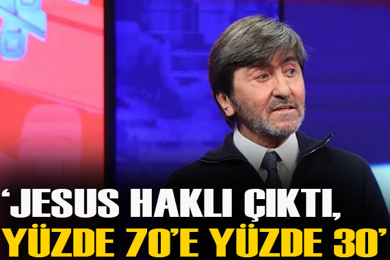 Rıdvan Dilmen den çarpıcı tespit:  Jesus bildi! Galatasaray kaybetti 