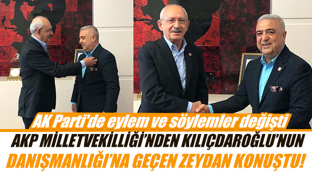 CHP nin yeni transferi Rüstem Zeydan konuştu!