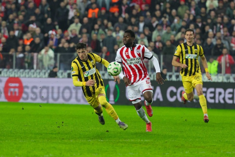 Samsunspor Konferans Ligi nde mağlup