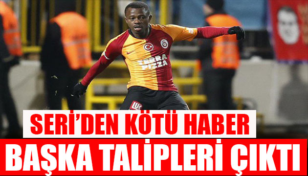 Seri den Galatasaray a kötü haber