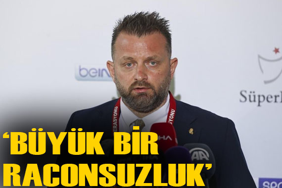 Selahattin Baki den hakem ve Erden Timur için sert ifadeler!