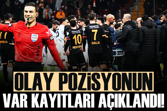 TFF, Mertens in penaltı pozisyonunun VAR kayıtlarını açıkladı!