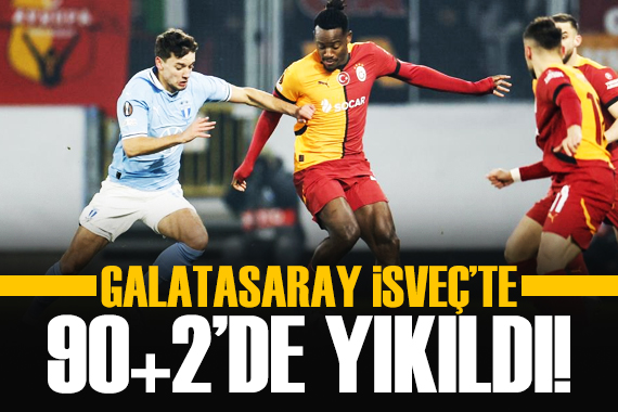Galatasaray, 3 puanı 90+2 de kaçırdı!