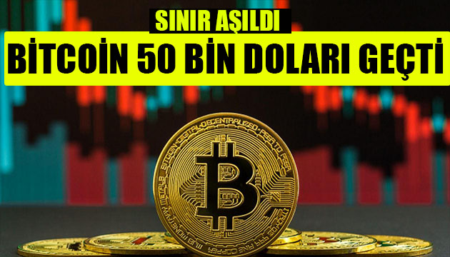 Bitcoin 50 bin doları geçti