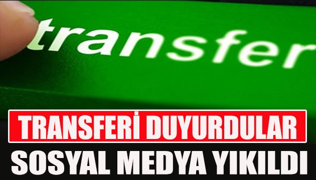 Transfer açıklandı