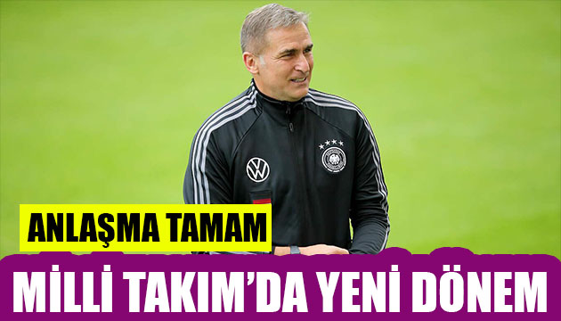 Anlaşma tamam! A Milli Takım da yeni dönem