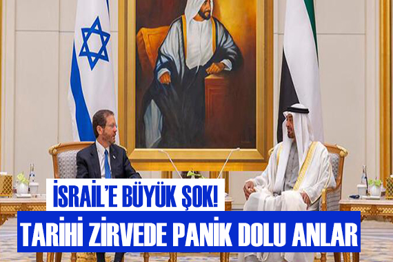 Tarihi zirvede panik dolu anlar! İsrail e büyük şok