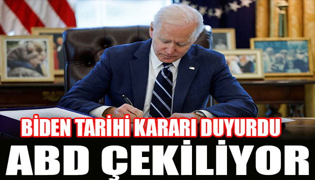 Biden dan tarihi karar