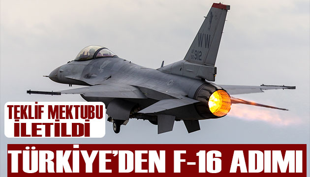 Türkiye 40 adet F-16 alımı için ABD ye başvurdu