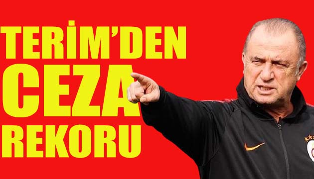 Terim den ceza rekoru