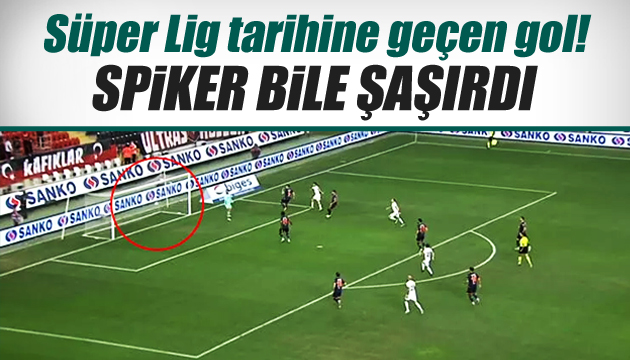 Muhammet Demir den Süper Lig tarihine geçen gol!
