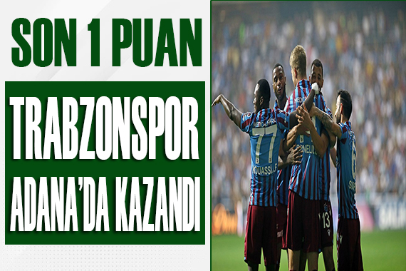 Trabzonspor şampiyonluğa yürüyor!