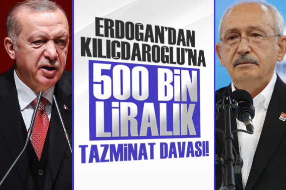 Kılıçdaroğlu na 500 bin liralık tazminat davası