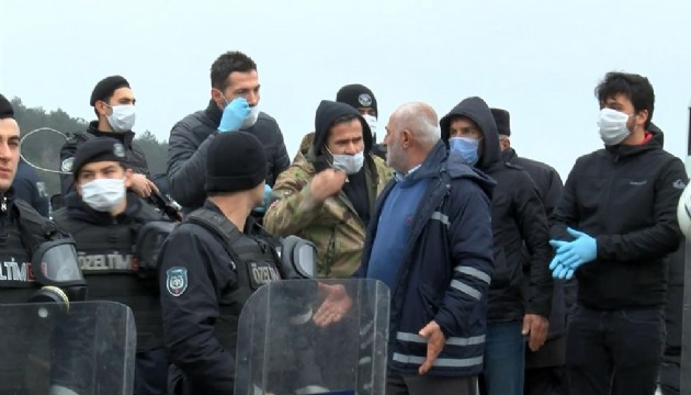 Beykoz'da Korona mezarlığı kavgası!