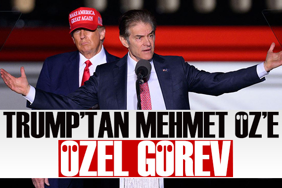 Trump tan Mehmet Öz e özel görev