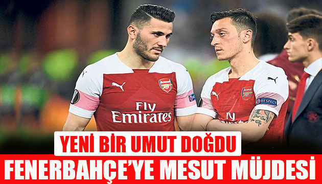 Fenerbahçe ye Mesut Özil müjdesi