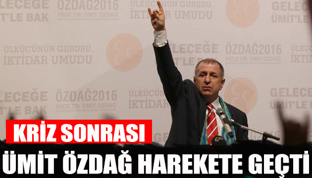 İYİ Parti de Özdağ harekete geçti