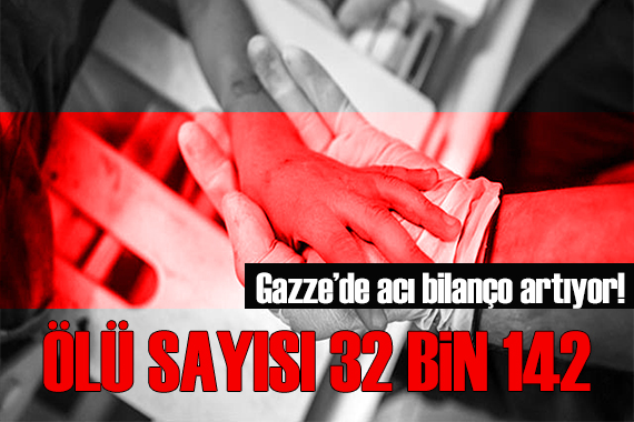 Gazze de acı bilanço artmaya devam ediyor!