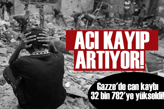 Gazze de acı kayıp artıyor!