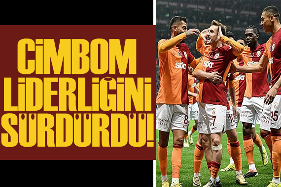 Cimbom liderliğini sürdürdü!