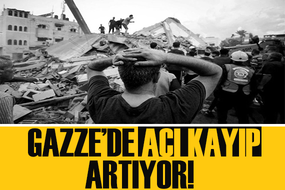 Gazze de acı bilanço artıyor: Can kaybı 32 bin 705 e yükseldi!