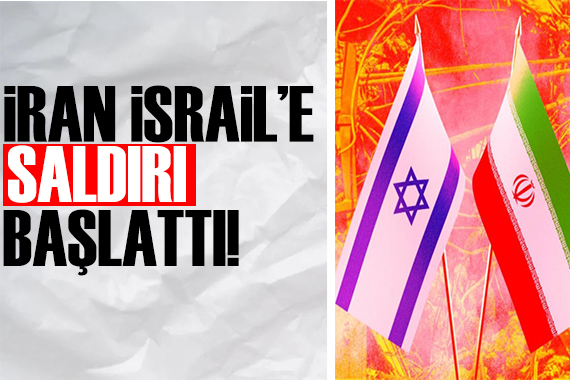 İran dan İsrail e saldırı!