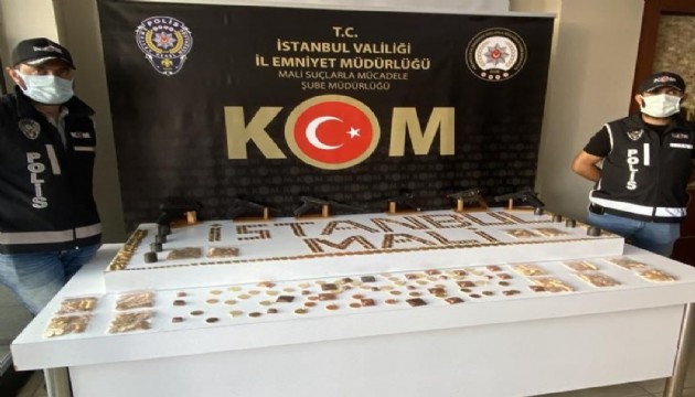 İstanbul'da sahte altın operasyonu