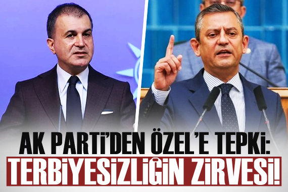 AK Parti den Özgür Özel in sözlerine tepki!