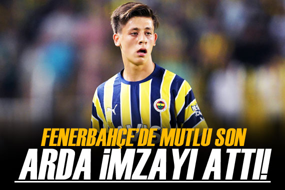 Fenerbahçe de mutlu son! Arda Güler imzayı attı