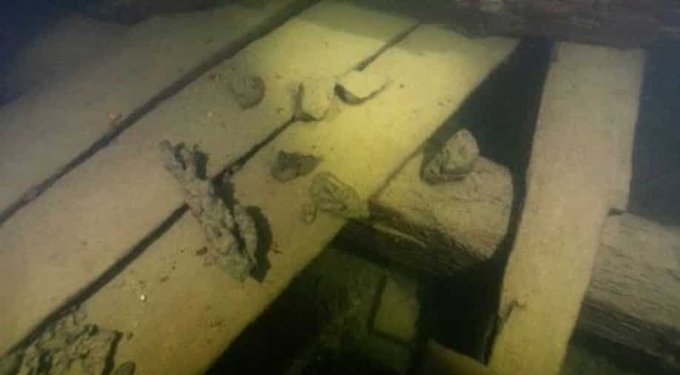 300 yıllık savaş gemisi enkazı bulundu