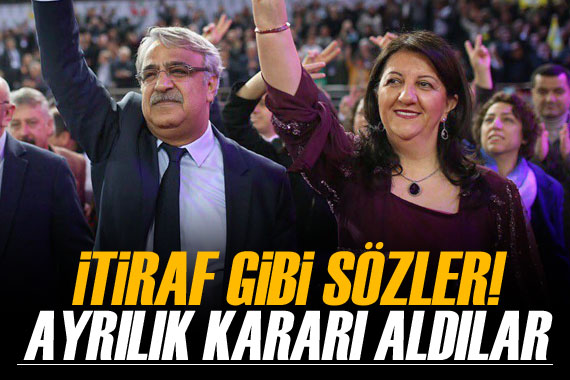 Flaş karar! Seçim sonrası iki isim HDP den ayrılıyor