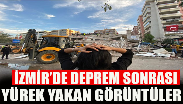 İzmir den yürek burkan görüntüler