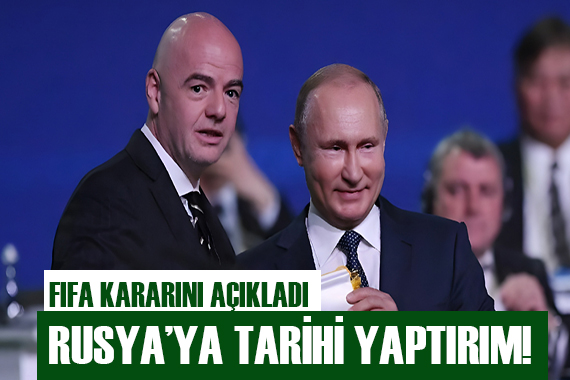 FIFA dan Rusya kararı!