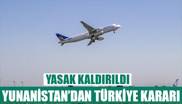 Yunanistan dan Türkiye kararı