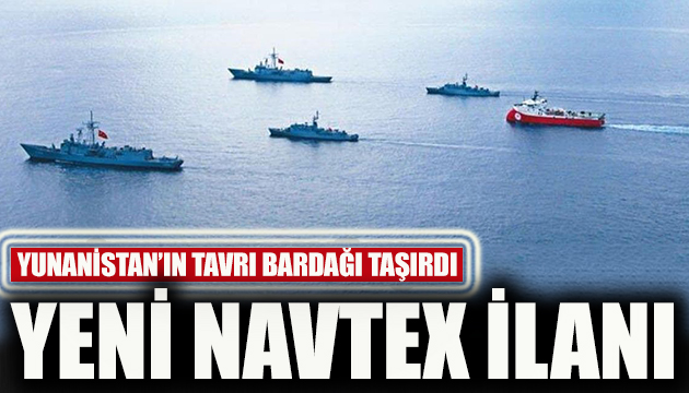 Türkiye yeni Navtex i duyurdu