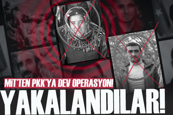 MİT ten PKK ya Suriye de nokta operasyon! Tel Rıfat sözde sorumluları etkisiz!