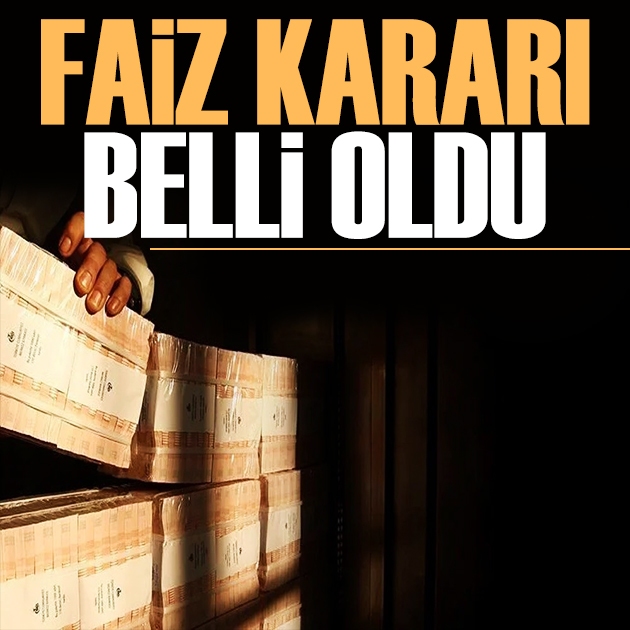 Merkez Bankası faiz kararını açıkladı: Sabit kaldı