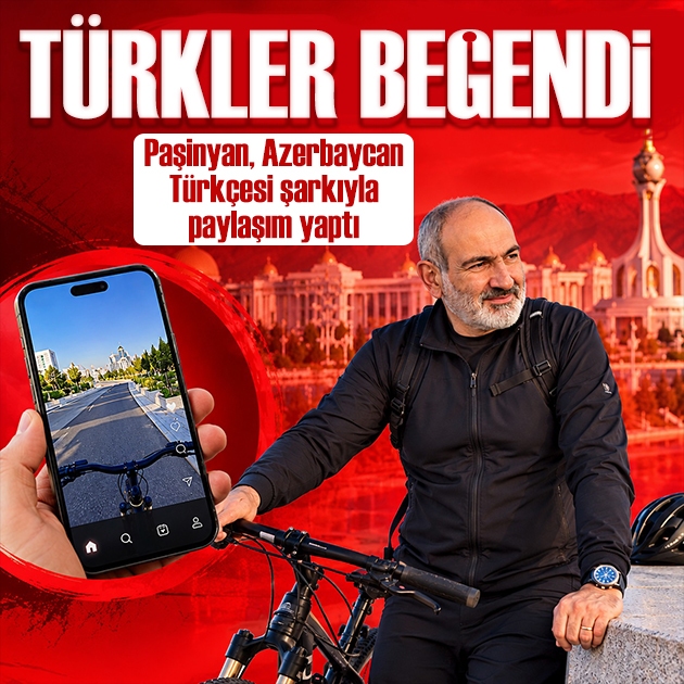 Paşinyan, Azerbaycan Türkçesi şarkıyla video çekti