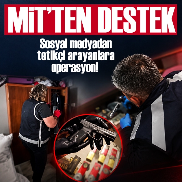 Sosyal medyadan tetikçi arayanlara operasyon!