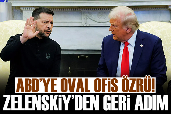 Zelenskiy geri adım attı! Trump a özür mektubu