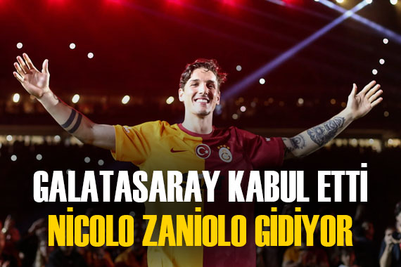 Galatasaray da flaş gelişme! Teklif kabul edildi, Nicolo Zaniolo İngiltere yolcusu
