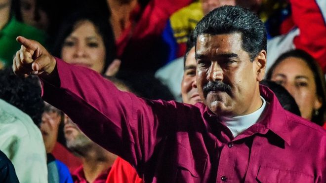 Venezuela da zafer Nicolas Maduro nun
