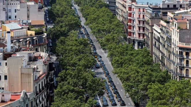 İspanya da Uber protestosu büyüyor