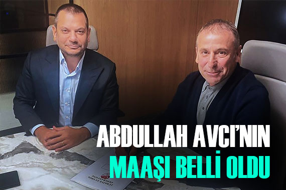 Trabzonspor dan resmi açıklama! İşte Abdullah Avcı nın maaşı...