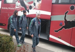 A Milli Futbol Takımı Almanya ya uçtu!