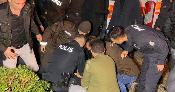 Polise ateş açan şüpheli vuruldu