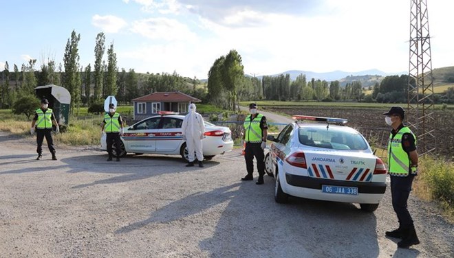 Ankara da korona virüs karantinası