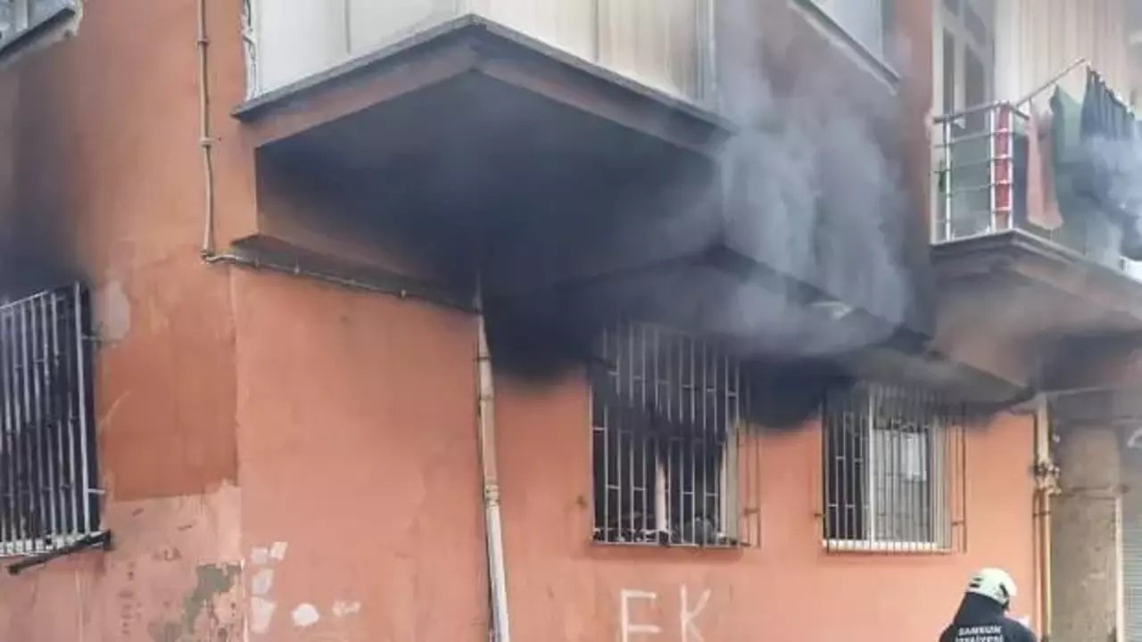 Samsun da panik anları! Çocuklar hastaneye kaldırıldı