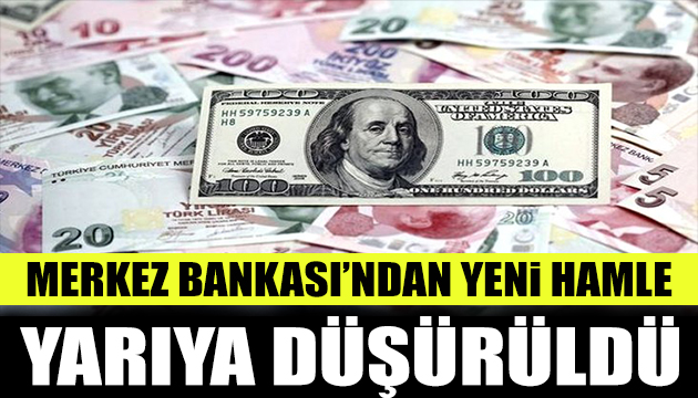 Merkez Bankası ndan likidite hamlesi