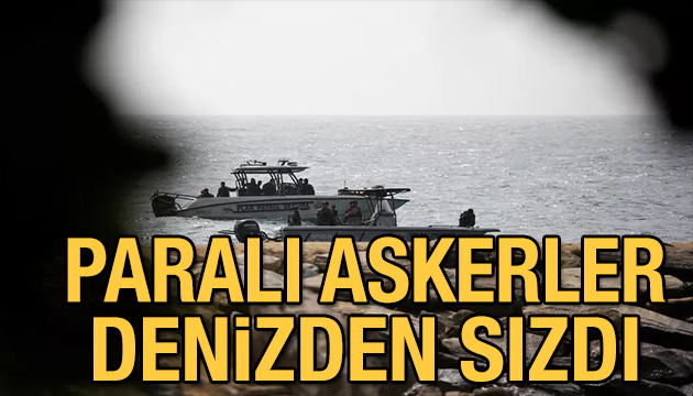 Paralı askerler deniz yoluyla ülkeye sızdı